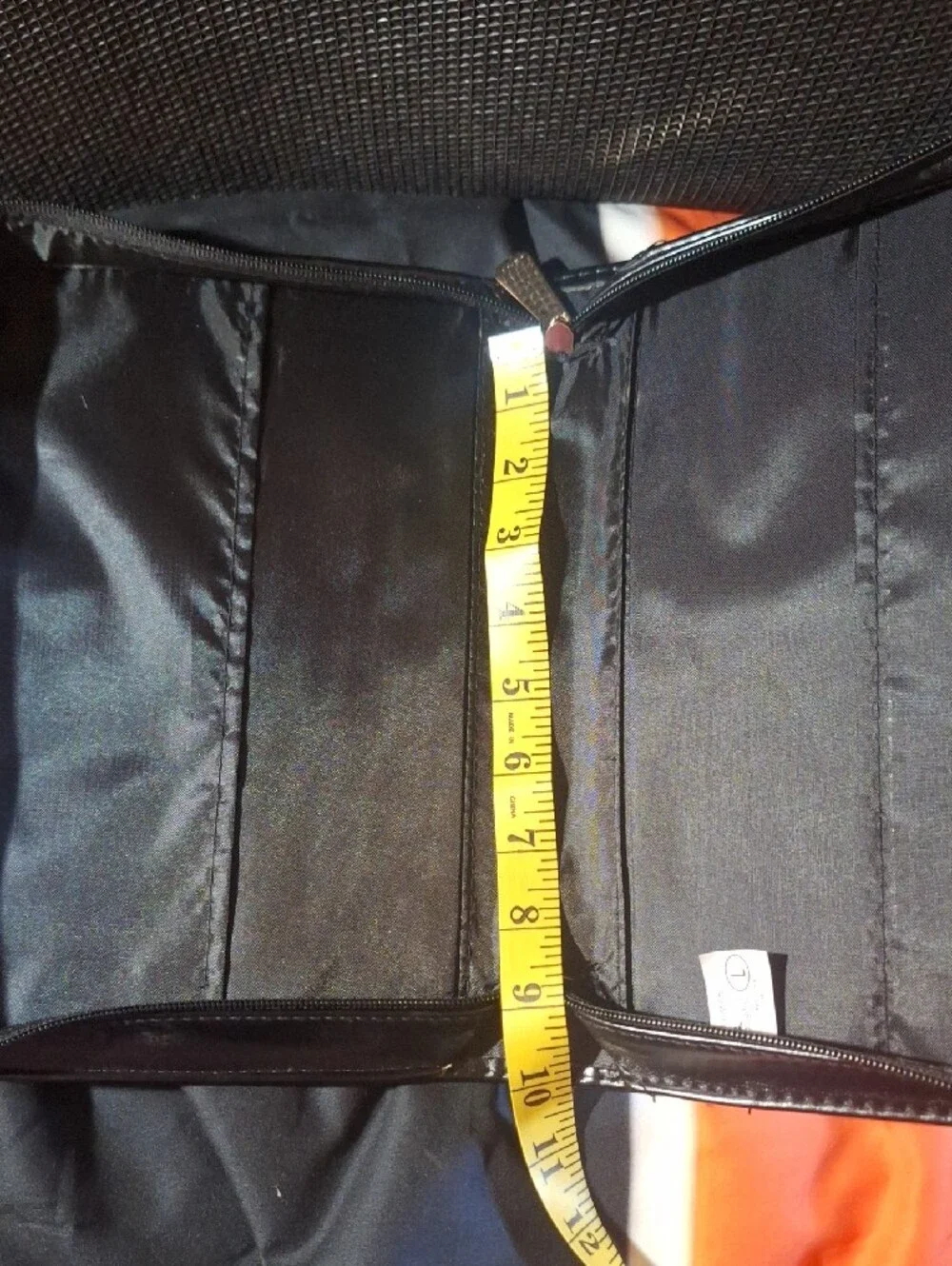 Black Women's Croc-Embossed Leather Bible Case
